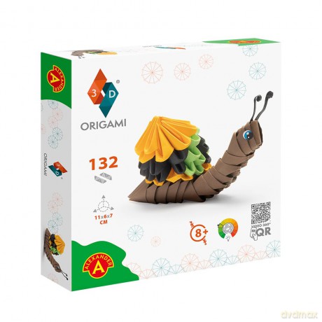Origami 3D - Ślimak