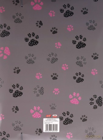 Teczka z gumką A4 Paws