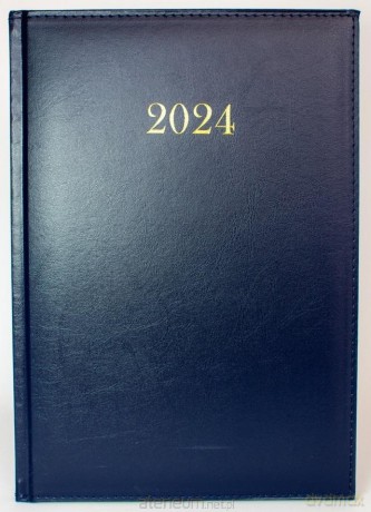 Terminarz 2024 tygodniowy B5 Divas granatowy [KALENDARZ]