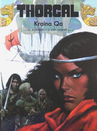 Thorgal (Tom 10) Kraina Qa - Jean Van Hamme, Grzegorz Rosiński, Wojciech Birek [KOMIKS]