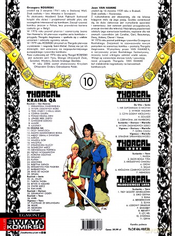Thorgal (Tom 10) Kraina Qa - Jean Van Hamme, Grzegorz Rosiński, Wojciech Birek [KOMIKS]