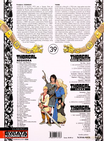 Thorgal (Tom 39) Neokora - Yann Le Pennetier, Frdric Vignaux, Wojciech Birek [KOMIKS]