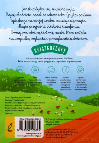Bajka - nauczycielka czytania. Książkożercy. Poziom 2 - Olga Gorczyca-Popławska [KSIĄŻKA]