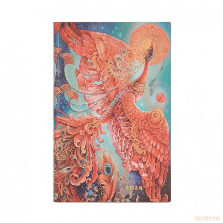 Kalendarz 2024 Firebird Maxi tygodniowy HOR Flexi [KALENDARZ]