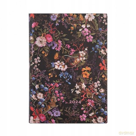 Kalendarz 2024 Floralia Midi Dzienny Flexi [KALENDARZ]
