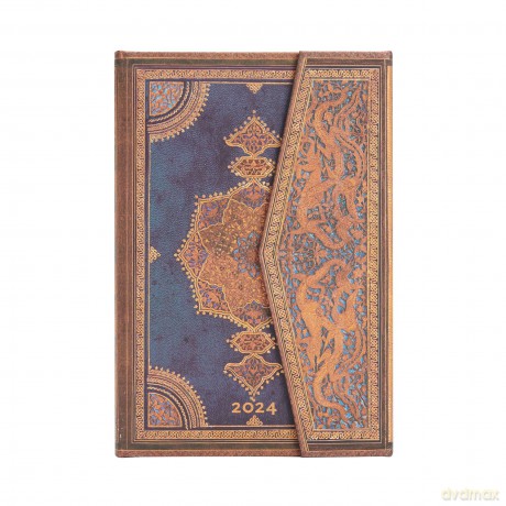 Kalendarz 2024 Safavid Indigo Mini tygodniowy HOR [KALENDARZ]