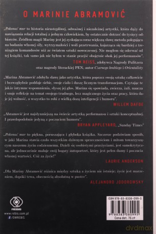 Marina Abramović. Pokonać mur. Wspomnienia - Marina Abramović [KSIĄŻKA]