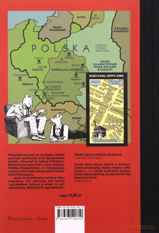 Maus. Opowieść ocalałego - Art Spiegelman [KOMIKS]