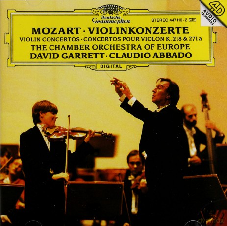 Garrett,Abbado,Golan,The Chamber Orch.: Mozart:Violinkoncerte [CD]