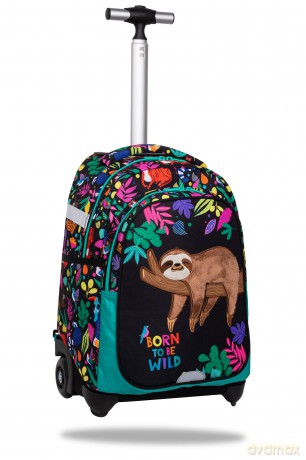 Plecak 2-kolorowy na kółkach Colorino jack wildkid