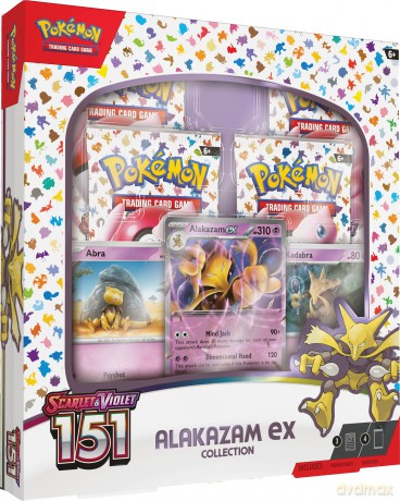 Pokemon TCG: Scarlet and Violet 151 Alakazam Ex box