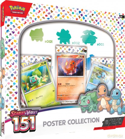 Pokemon TCG: Scarlet and Violet 151 Poster Collection