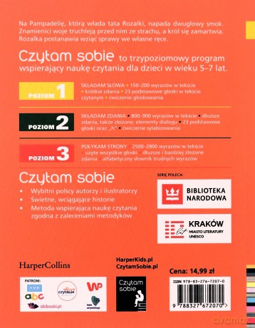 Rycerka Rozalka. Czytam sobie. Poziom 1 - Justyna Bednarek [KSIĄŻKA]