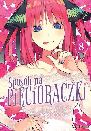 Sposób na pięcioraczki (Tom 8) - Negi Haruba [KOMIKS]