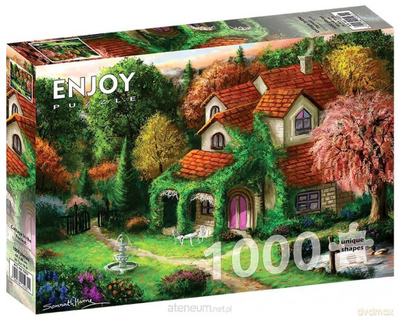 ENJOY 1000 el. Dom w lesie [PUZZLE]