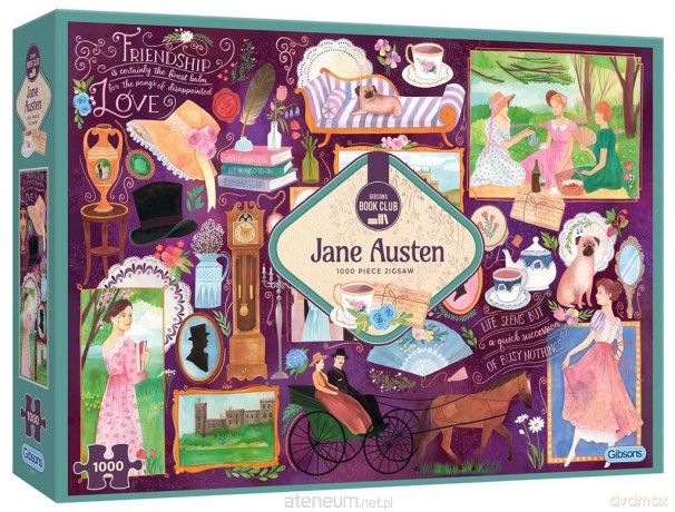 GIBSON 1000 el. Klub Książki: Jane Austen [PUZZLE]