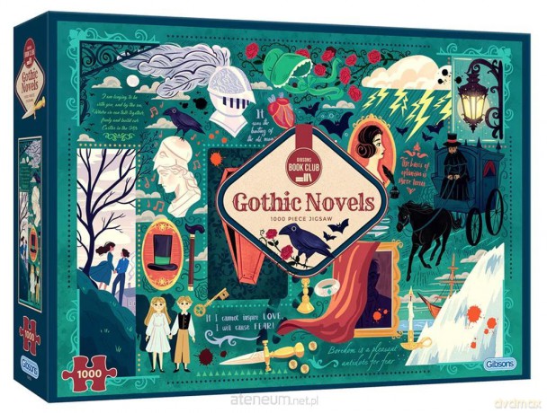 GIBSON 1000 el. Klub Książki: Powieści gotyckie [PUZZLE]