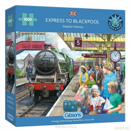 GIBSON 1000 el. Pociąg do Blackpool/Anglia [PUZZLE]