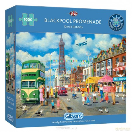 GIBSON 1000 el. Promenada w Blackpool/Anglia [PUZZLE]