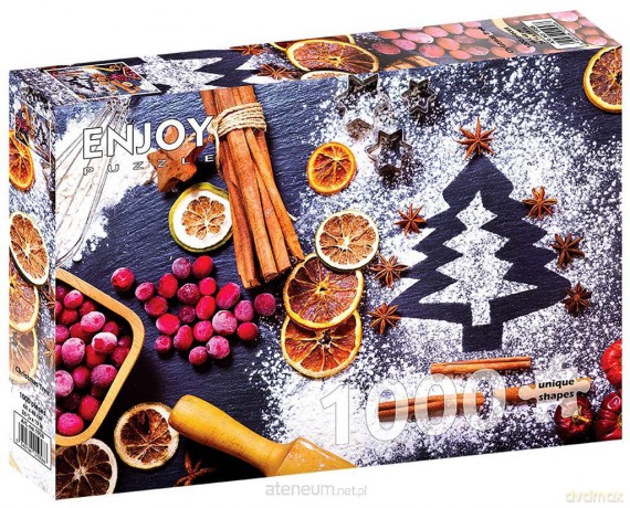 ENJOY 1000 el. Świąteczne przygotowania [PUZZLE]