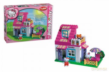BIG KLOCKI DOMEK HELLO KITTY 800057013 [ZABAWKA]