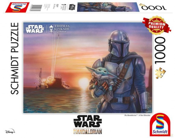SCHMIDT PQ 1000 el. Thomas Kinkade Nowy kierunek... [PUZZLE]