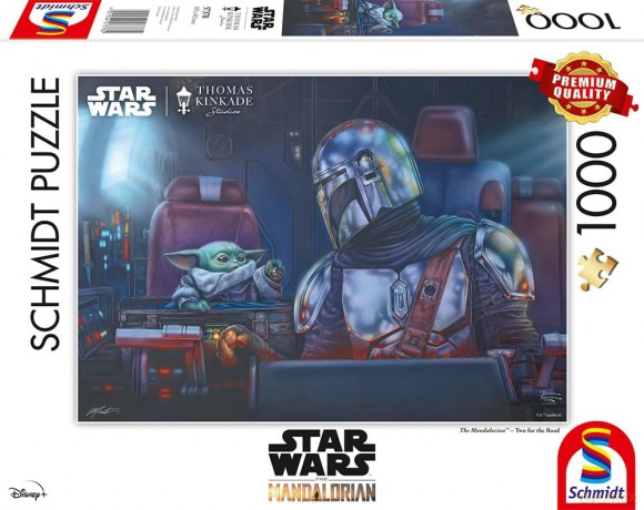 SCHMIDT PQ 1000 el. Thomas Kinkade W drogę (Star Wars) [PUZZLE]
