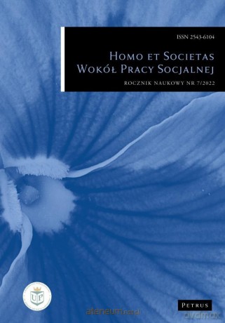 Homo et Societas. Wokół Pracy Socjalnej 7/2022 [KSIĄŻKA]