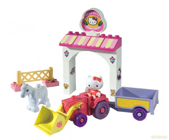 BIG MINI FARMA HELLO KITTY 800057019 [ZABAWKA]