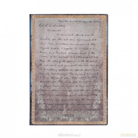 Kalendarz tygodniowy midi 2024 Frederick Douglass [KALENDARZ]