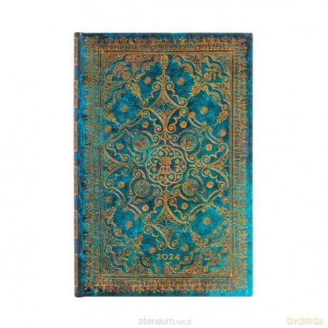 Kalendarz tygodniowy mini 2024 Azure [KALENDARZ]