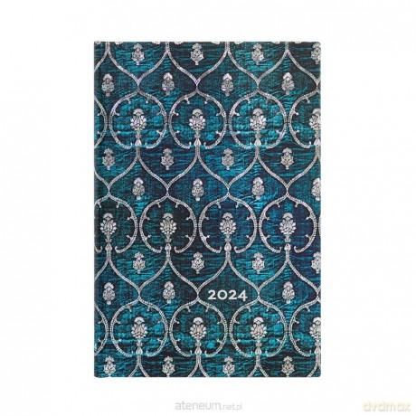 Kalendarz tygodniowy mini 2024 Blue Velvet [KALENDARZ]