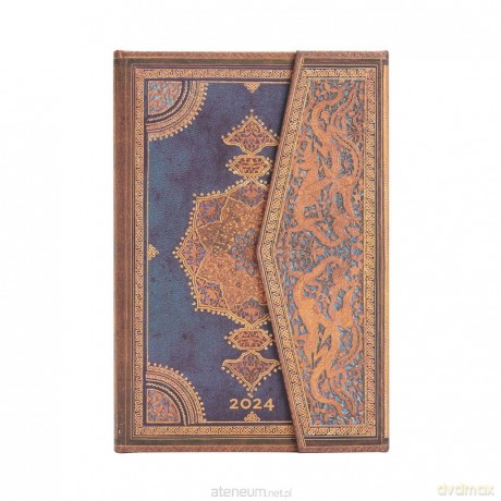Kalendarz tygodniowy mini 2024 Safavid Indigo [KALENDARZ]