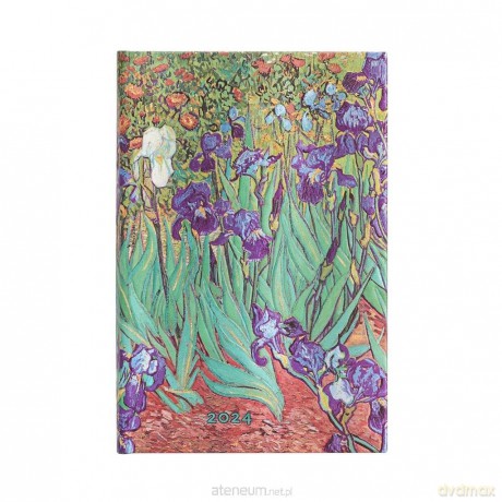 Kalendarz tygodniowy mini 2024 Van Gogh's Irises [KALENDARZ]