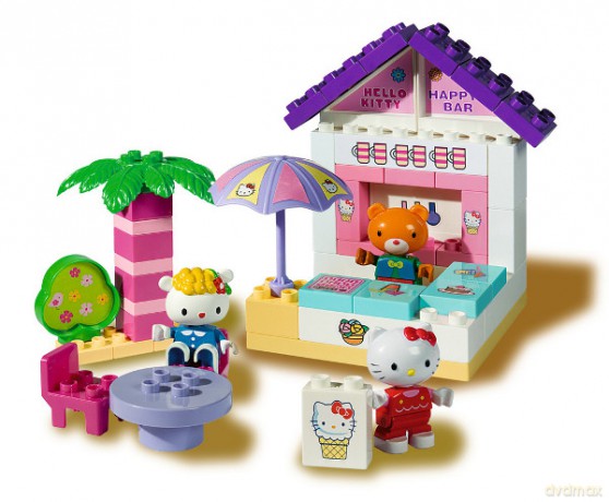 BIG HELLO KITTY BAR Z OGRÓDKIEM 800057029 [KLOCKI]