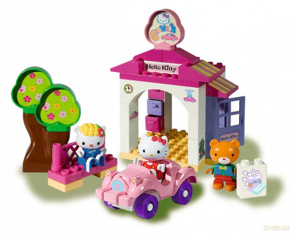 BIG HELLO KITTY MYJNIA SAMOCHODOWA 800057028 [KLOCKI]