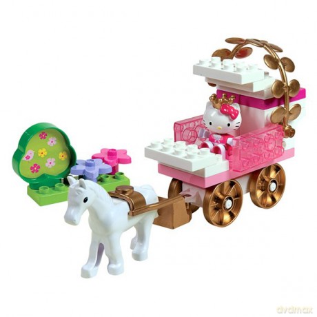 BIG Hello Kitty Kareta Księżniczki 800057044 [KLOCKI]
