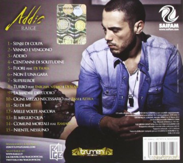 Raige: Addio [CD]