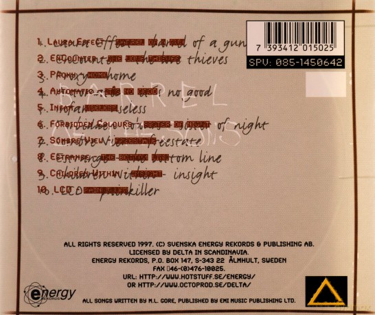 Barrel Of The Sons-Ultrasounds Dedicated To Depeche Mode [CD]