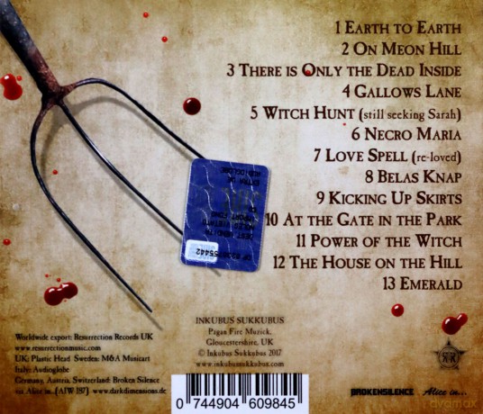 Inkubus Sukkubus: Belas Knap [CD]