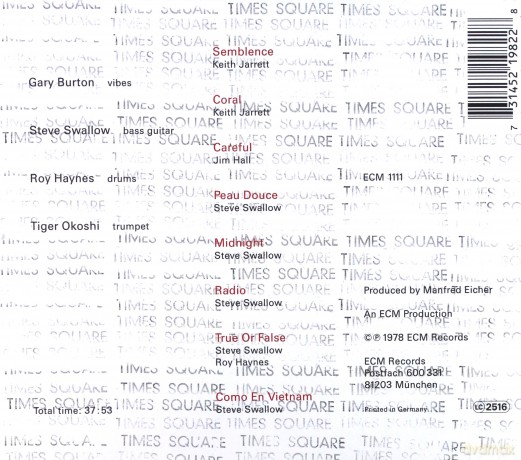 Gary Burton: Times Square [CD]