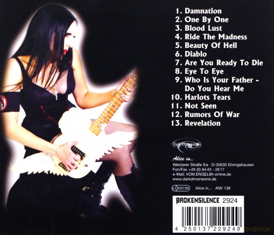 Eva O: Damnation [CD]