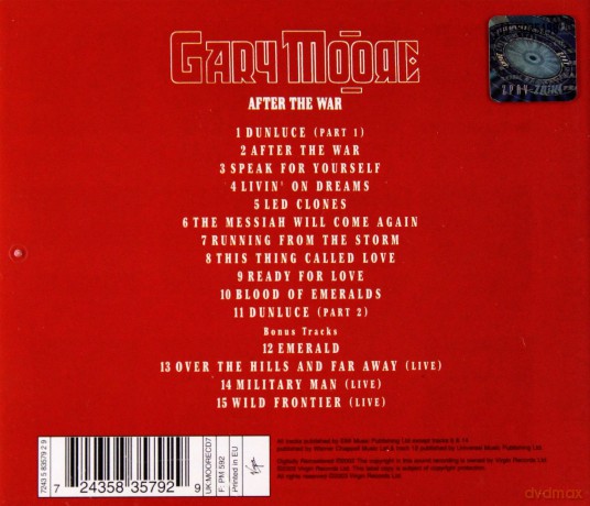 Gary Moore: After The War (Remastered) [CD]