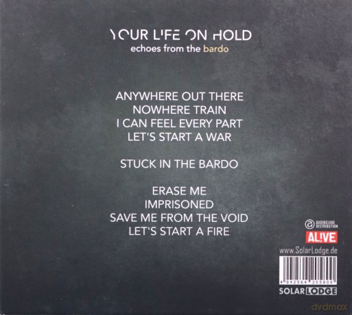 Your Life On Hold: Echoes From The Bardo [CD]