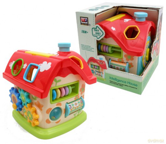 BRIMAREX Kostka domek edukacyjny ED424 [ZABAWKA]