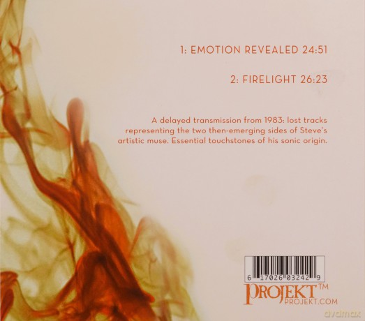 Steve Roach: Emotions Revealed [CD]