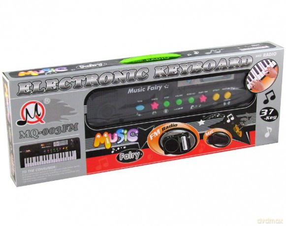 BRIMAREX Pianinko z Mikrofonem i Radiem PO-928-1011M641 [ZABAWKA]