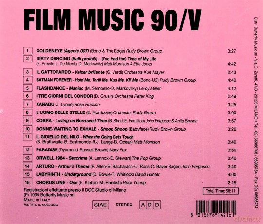 Film Music 90 Vol 5 [CD]