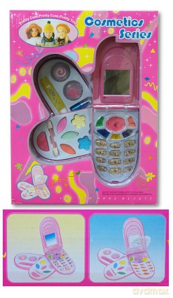 BRIMAREX Kosmetyki rozkładany telefon DZ-103 [ZABAWKA]