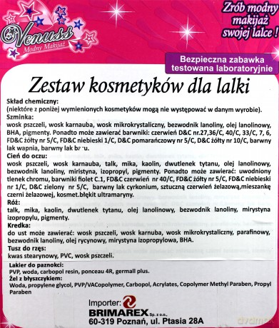BRIMAREX Kosmetyki telefon DZ-387 [ZABAWKA]